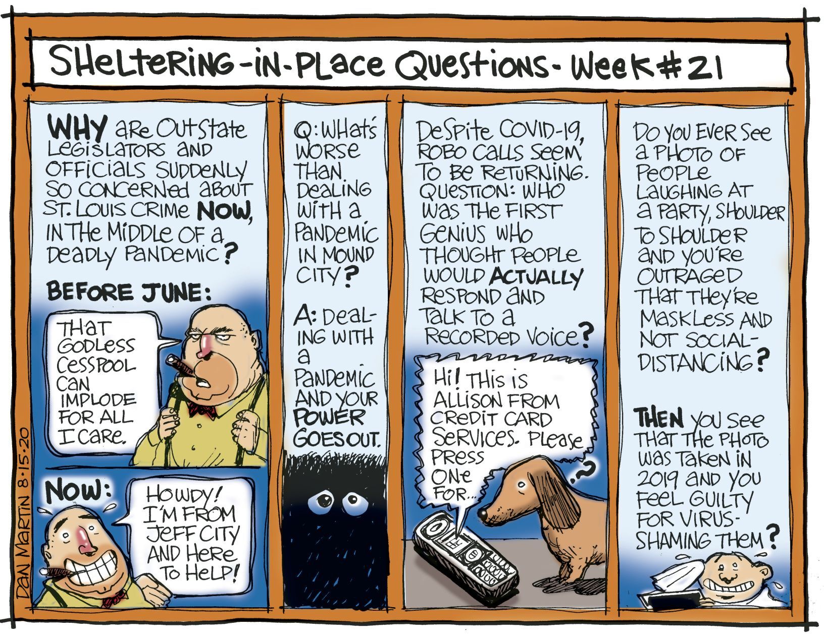 Aug. 15: Week 21